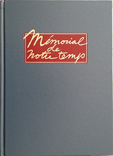 Stock image for Mmorial de notre temps 1949-1953 for sale by Librairie Th  la page