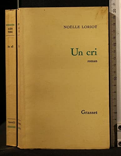 Stock image for Un cri (docteur franoise gailland) for sale by Librairie Th  la page