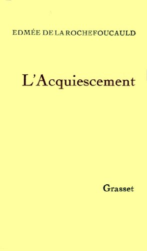 9782246007043: L'acquiescement