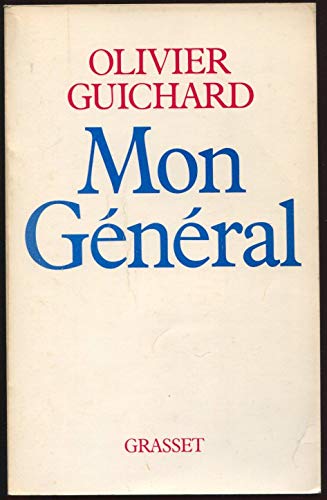Stock image for Mon gnral for sale by Librairie Th  la page
