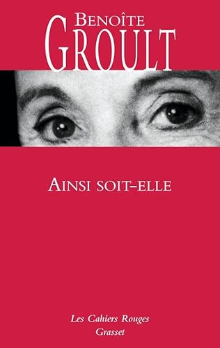 9782246018247: Ainsi soit-elle