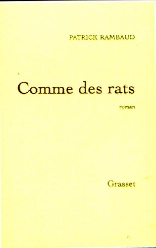 Beispielbild fr Comme des rats zum Verkauf von Ammareal
