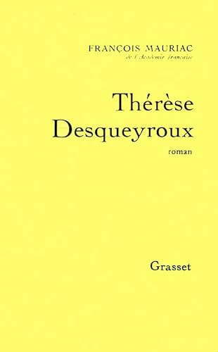 9782246145011: Thrse Desqueyroux