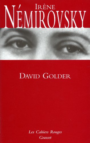 David Golder: (*) (9782246151456) by Irene Nemirovsky