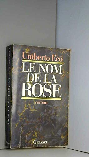 Imagen de archivo de Le Nom De La Rose a la venta por RECYCLIVRE