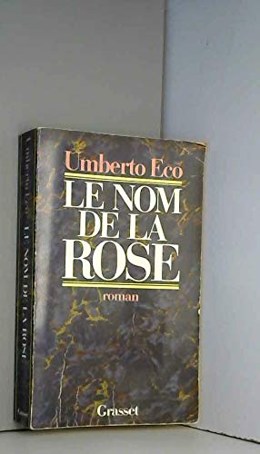 9782246245124: Le Nom de la rose