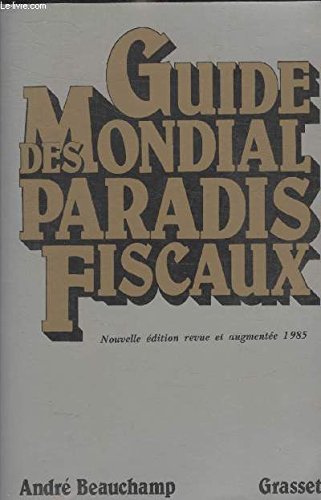 Beispielbild fr Guide mondial des paradis fiscaux zum Verkauf von medimops