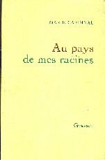 Au pays de mes racines (9782246252108) by Marie Cardinal