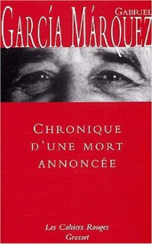 9782246267447: Chronique d'une mort annonce: (*)