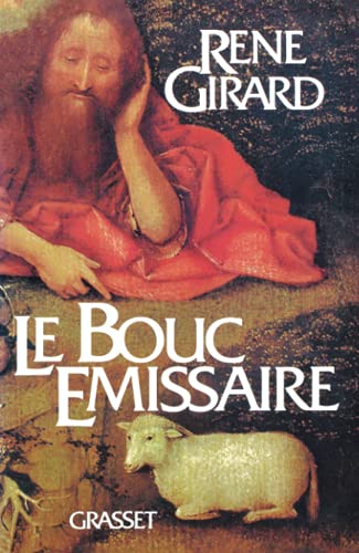 Beispielbild fr Le bouc ?missaire zum Verkauf von Front Cover Books