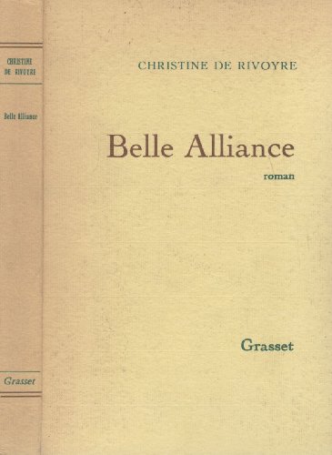 9782246274315: Belle alliance