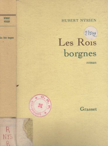 Stock image for Les rois borgnes: Roman (French Edition) for sale by The Book Bin