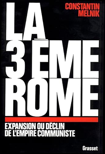 9782246369615: La troisime Rome