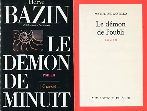 Beispielbild fr Le demon de minuit: Roman (French Edition) zum Verkauf von Better World Books: West
