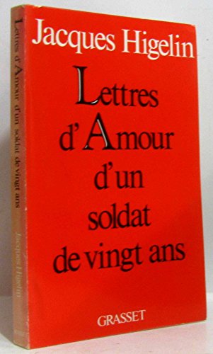 Imagen de archivo de Lettres d'amour d'un soldat de vingt ans (Litt rature) (French Edition) a la venta por HPB-Red