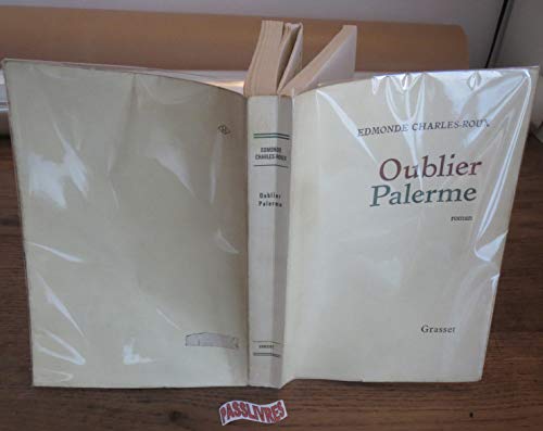 Imagen de archivo de Oublier Palerme a la venta por ThriftBooks-Atlanta