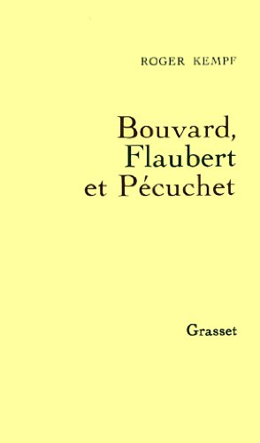 Stock image for Bouvard, Flaubert et P cuchet for sale by WorldofBooks