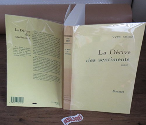 Imagen de archivo de La drive des sentiments - Prix Mdicis 1989 a la venta por Librairie Th  la page