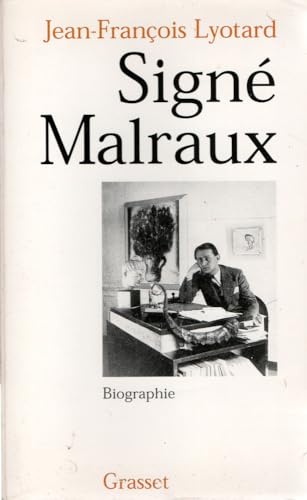 Imagen de archivo de Sign Malraux a la venta por ARTLINK