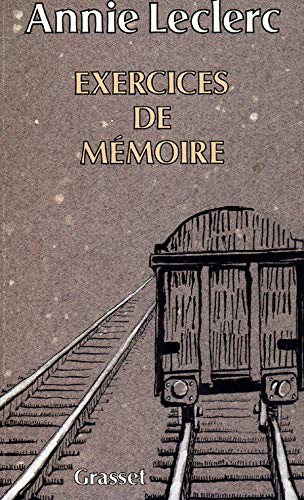 Beispielbild fr Exercices de me?moire (Litt�rature) (French Edition) zum Verkauf von Wonder Book