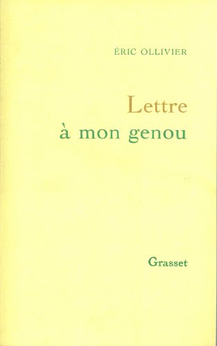 Stock image for Lettre  mon genou for sale by Ammareal