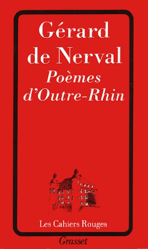 PoÃ¨mes d'outre-Rhin (9782246501718) by Nerval, GÃ©rard De