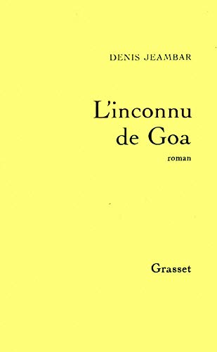 Beispielbild fr L'inconnu de Goa zum Verkauf von Librairie Th  la page