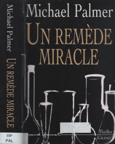 Stock image for Un Remde Miracle for sale by Ammareal