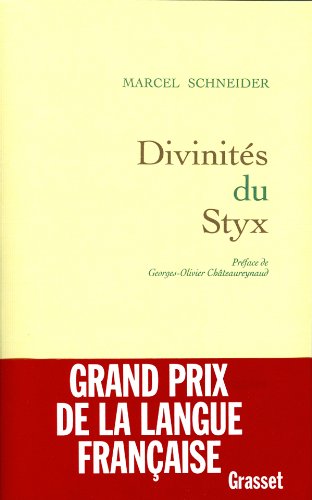 Beispielbild fr Divinites du styx- contes fantastiques zum Verkauf von medimops