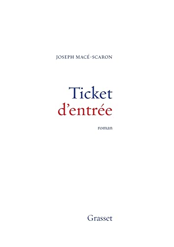 Stock image for Ticket d'entre for sale by A TOUT LIVRE