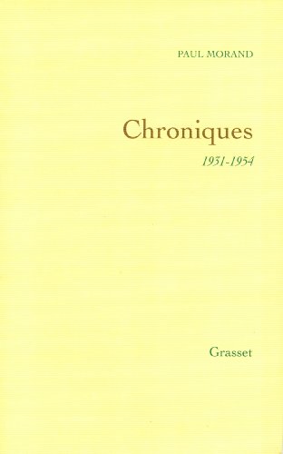 9782246617310: Chroniques (Littrature Franaise) (French Edition)