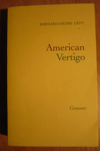 Stock image for American vertigo for sale by Goodwill of Colorado