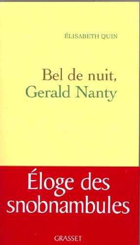 Beispielbild fr Bel de nuit, Gerald Nanty zum Verkauf von medimops