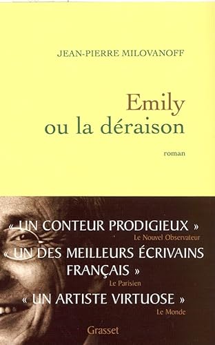 Beispielbild fr Emily ou la d raison Milovanoff, Jean-Pierre zum Verkauf von LIVREAUTRESORSAS