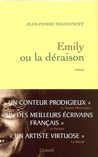 Imagen de archivo de Emily ou la d raison Milovanoff, Jean-Pierre a la venta por LIVREAUTRESORSAS