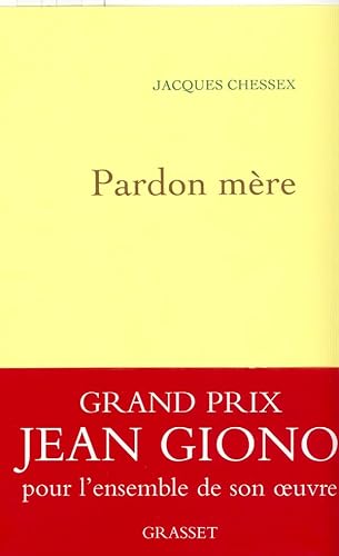 Stock image for PARDON MERE [Paperback] Chessex, Jacques for sale by LIVREAUTRESORSAS