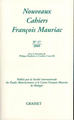 Stock image for Nouveaux cahiers François Mauriac N°17 for sale by WorldofBooks
