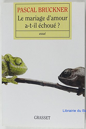 Stock image for Le Mariage d'Amour A-T-Il chou ? for sale by ThriftBooks-Dallas