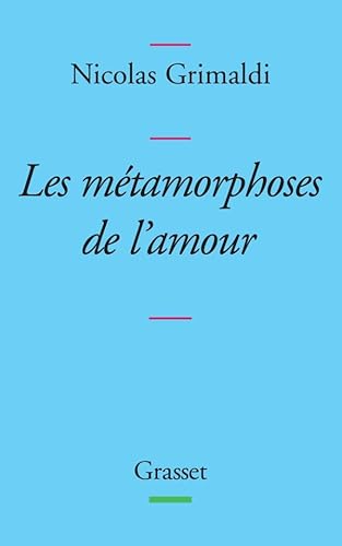 Beispielbild fr Mtamorphoses de l'amour zum Verkauf von medimops