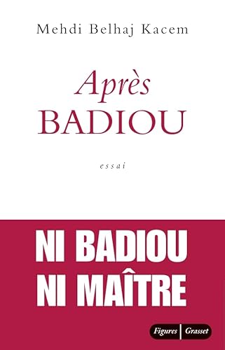 Beispielbild fr Aprs Badiou zum Verkauf von RECYCLIVRE