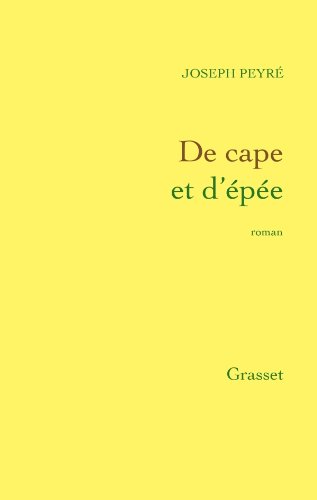 Beispielbild fr de cape et d'pe zum Verkauf von Chapitre.com : livres et presse ancienne