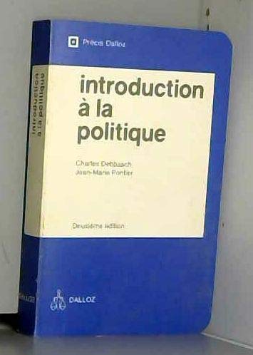 Imagen de archivo de Introduction  la politique a la venta por medimops