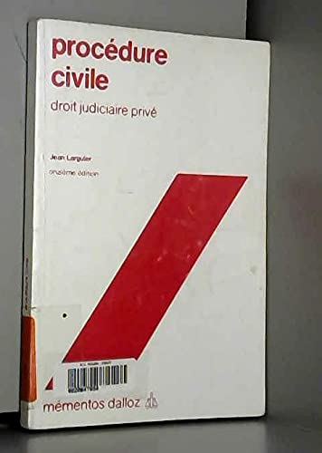 Stock image for Procdure civile for sale by Chapitre.com : livres et presse ancienne