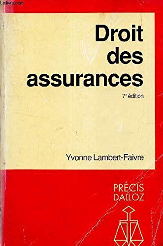 Stock image for Droit des assurances for sale by Tamery