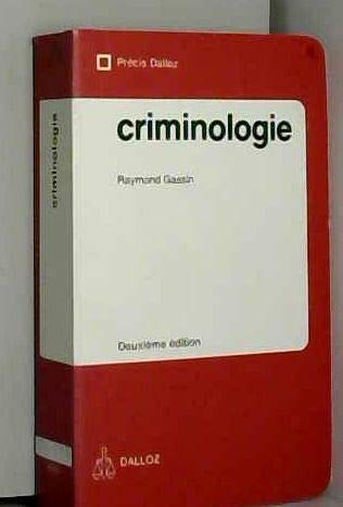 Imagen de archivo de Criminologie (Second Edition) Gassin, Raymond a la venta por CONTINENTAL MEDIA & BEYOND