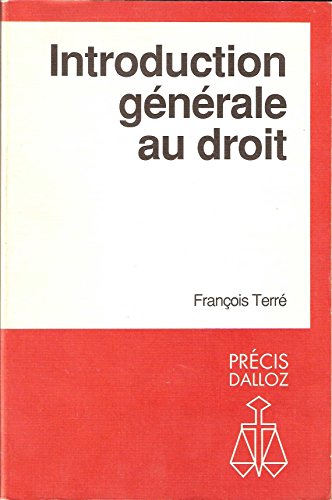 9782247012992: Introduction Generale Au Droit