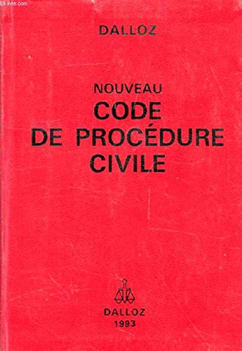 9782247015368: Nouveau code de procdure civile