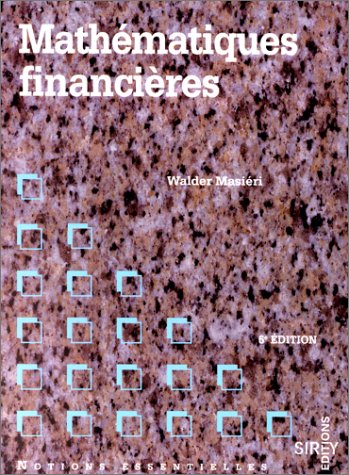 Stock image for Mathmatiques financires for sale by medimops
