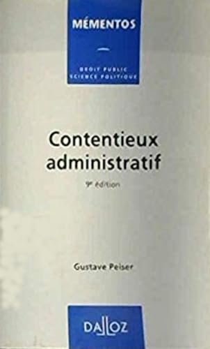Beispielbild fr Contentieux administratif zum Verkauf von Ammareal