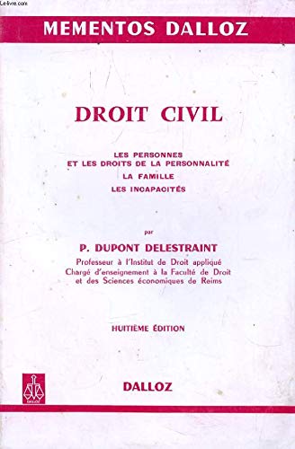 Stock image for Droit civil for sale by LiLi - La Libert des Livres